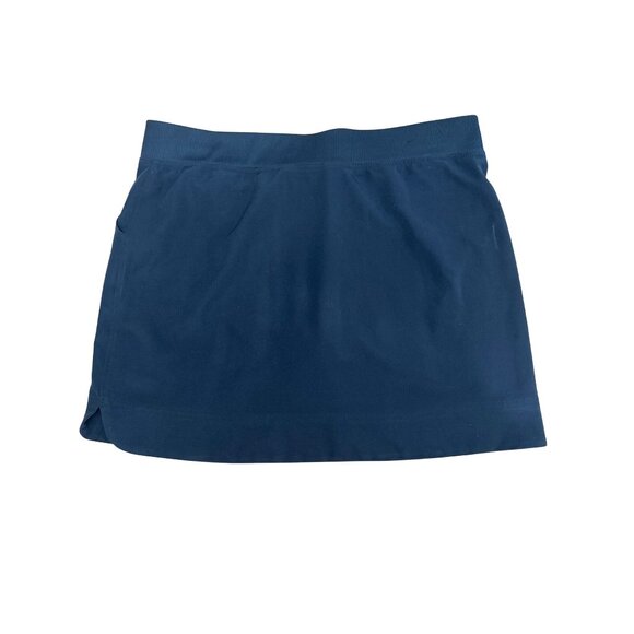 32 Degrees Cool Navy Skort Size Large Built In Shorts Stretch Active Sport Skirt - Picture 3 of 7